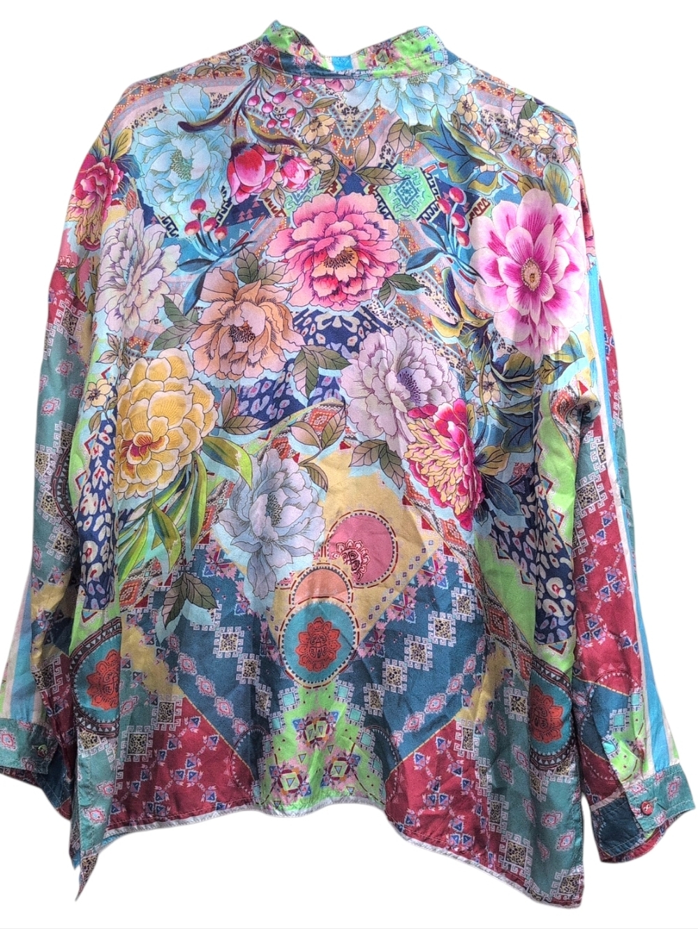 Johnny Was Prisma Seline Button Down Small - Picture 4 of 10